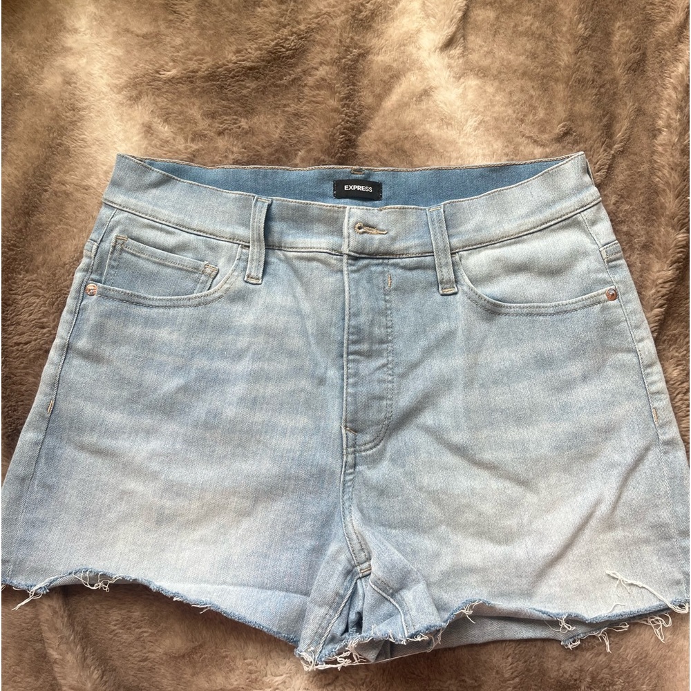 Express High Rise Shorts